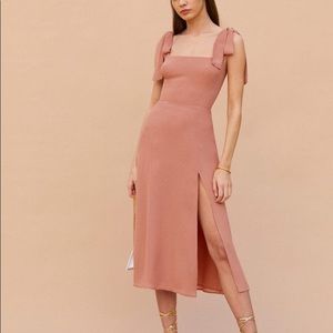 *NEW*Reformation Twilight Dress Praline